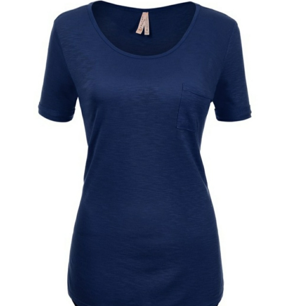 Women's Casual Short Sleeve Loose Fit Top